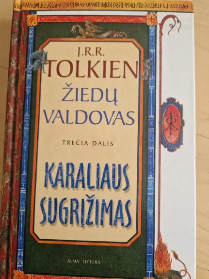 Žiedų valdovas. Karaliaus sugrįžimas. 3-ia dalis - J.R.R. Tolkien, knyga 1