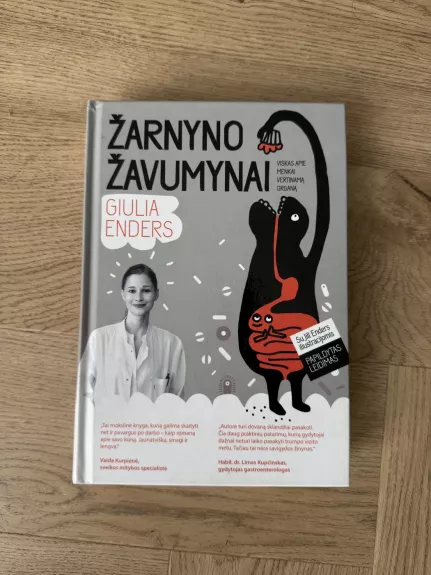 Žarnyno žavumynai - Giulia Enders, knyga