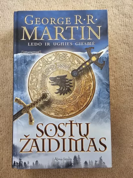 Ledo ir ugnies giesmė (1 knyga). Sostų žaidimas - George R. R. Martin, knyga