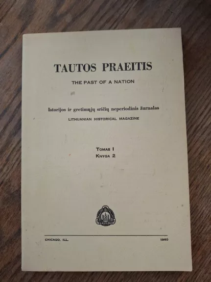 Tautos praeitis. The past of a nation. Tomas I. Knyga 2