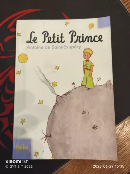 Le petit prince - Der kleine Prinz (Mažasis princas originalo kalba) - Antoine de Saint-Exupéry, knyga 1