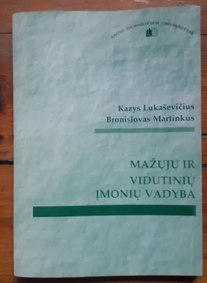 Mažųjų ir vidutinių įmonių vadyba