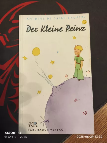 Der kleine Prinz - Antoine de Saint-Exupéry, knyga