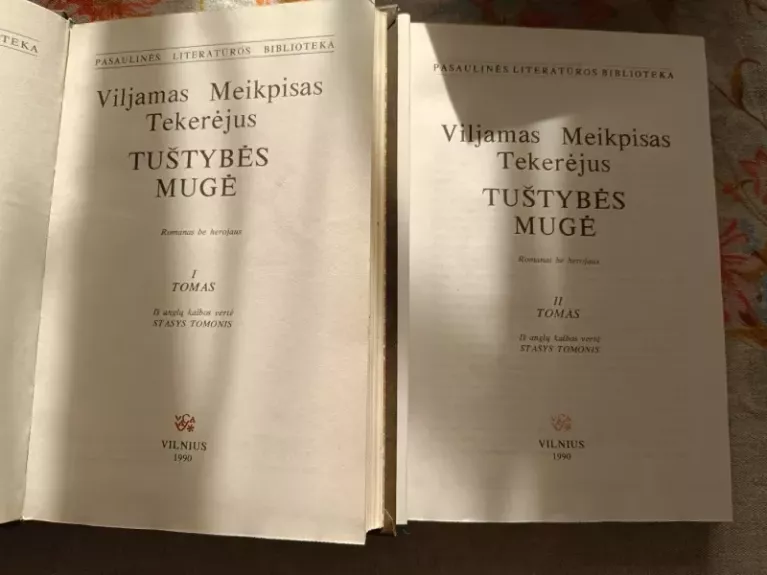 Tuštybės mugė (2 tomai)