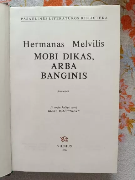Mobi Dikas, arba banginis