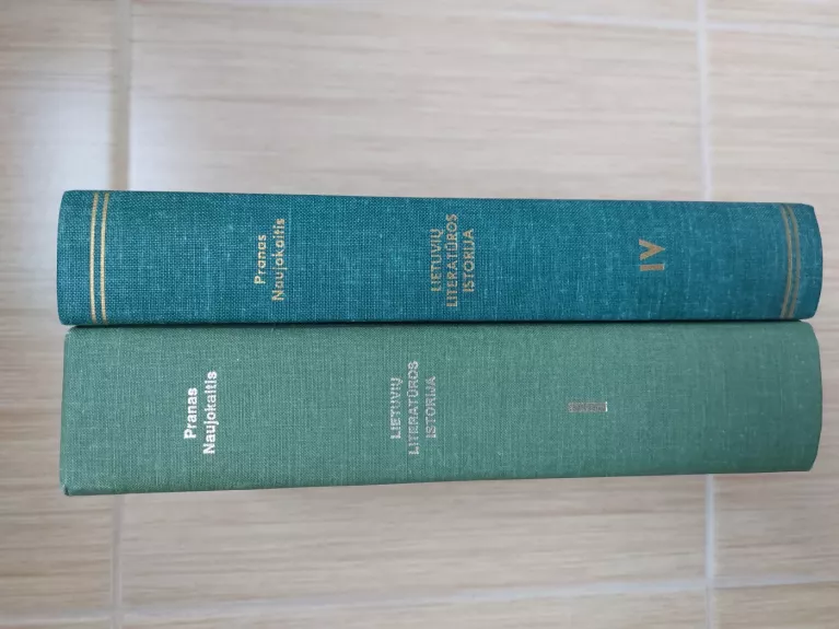 Lietuvių literatūros istorija II t. 1907 - 1928 m. ir IV t. ( 1944 - 1975 m. )
