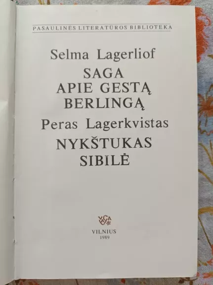 Saga apie Gestą Berlingą