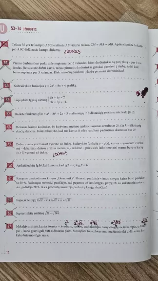154 profesionalo patarimai prieš matematikos egzaminą