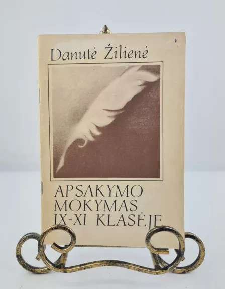 Apsakymo mokymas IX-XI klasėje