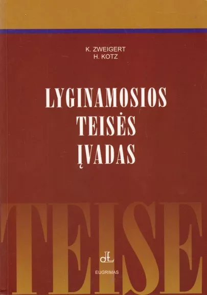 Lyginamosios teisės įvadas