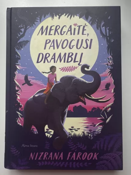 Mergaitė pavogusi dramblį