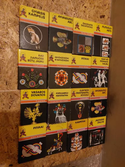 Serijos Sužinok ir išmok. 16 knygų rinkinys