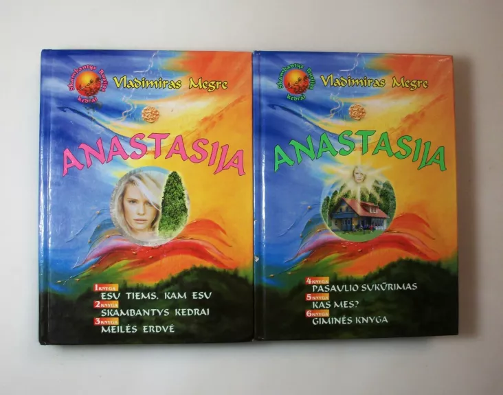 Anastasija 1; 2; 3; 4; 5; 6 knygos