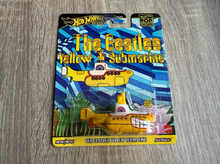 The Beatles Yellow Submarine Hot Wheels Premium