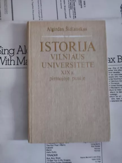 Istorija Vilniaus universitete XIX a. pirmojoje pusėje