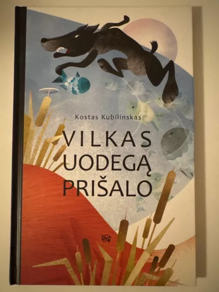 Vilkas uodegą prišalo