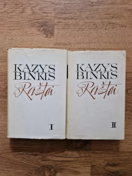 Kazys Binkis Raštai 1-2 tomai