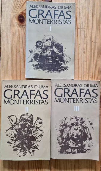 Grafas Montekristas (I, II ir III dalys)