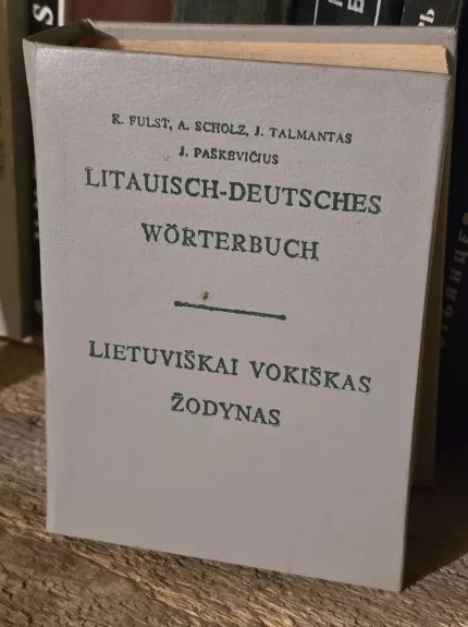 Lietuviškai vokiškas žodynas