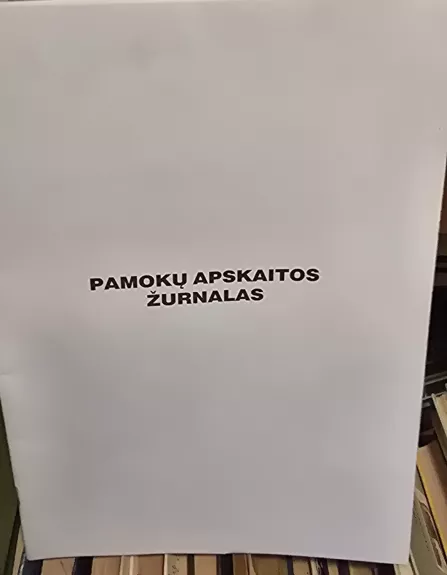 Pamokų apskaitos žurnalas