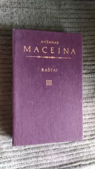 Raštai (III tomas)