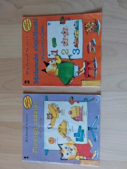 Pirmieji žodžiai. Mokomės skaičiuoti