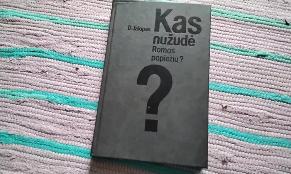 Kas nužudė Romos popiežių?