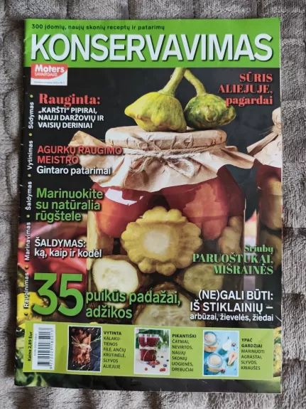 Moters savaitgalis.Konservavimas