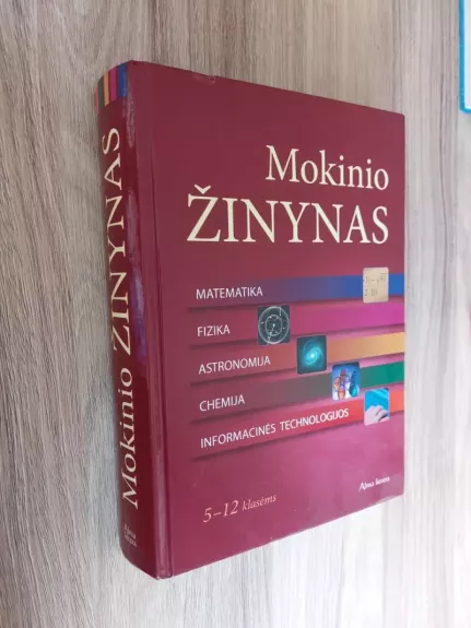 Mokinio žinynas 5-12kl II leidiimas 2018m