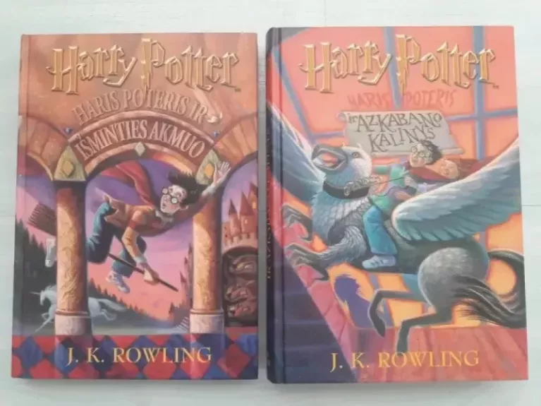 Rinkinys: Haris Poteris ir Išminties akmuo + Azkabano kalinys
