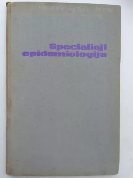 Specialioji epidemiologija