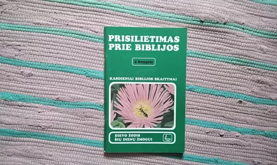 Prisilietimas prie Biblijos  knygelė