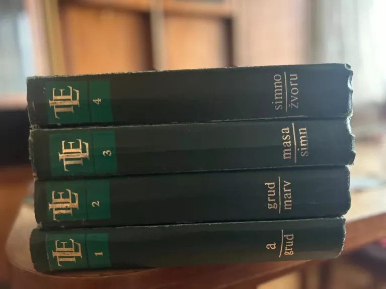 Tarybų Lietuvos enciklopedija (4 tomai)