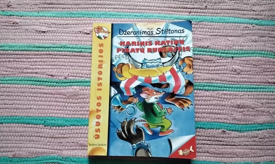 Džeronimas Stiltonas: Karinis katinų piratų burlaivis