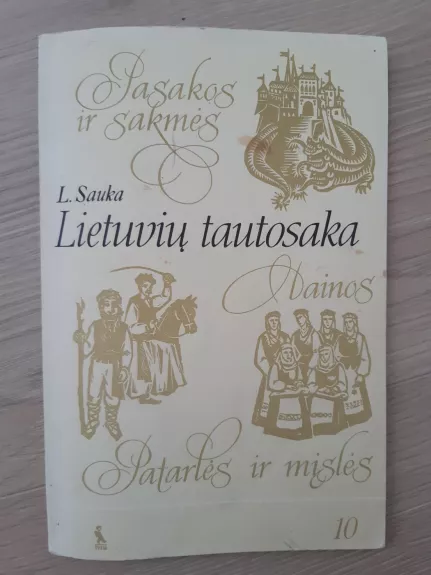 Lietuvių tautosaka 10 klasei