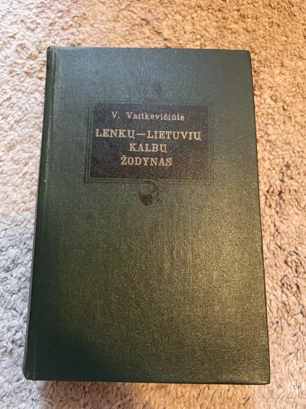 Lenkų-lietuvių kalbų žodynas