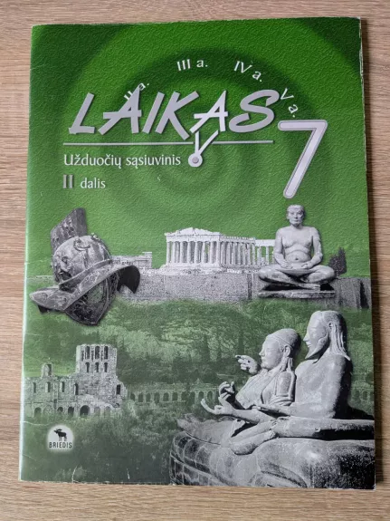 Laikas Užduočių sąsiuvinis 7 II dalis
