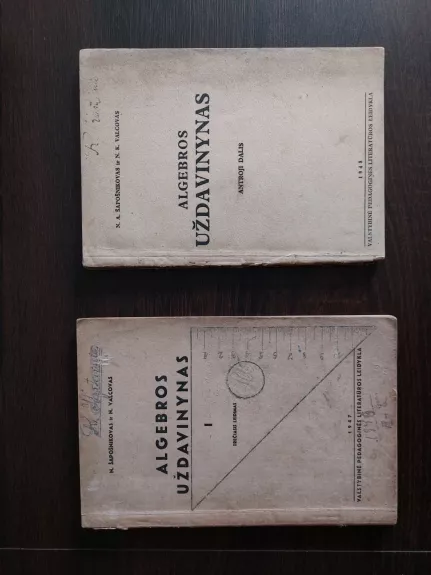 Algebros uždavinynas 1-2 dalys