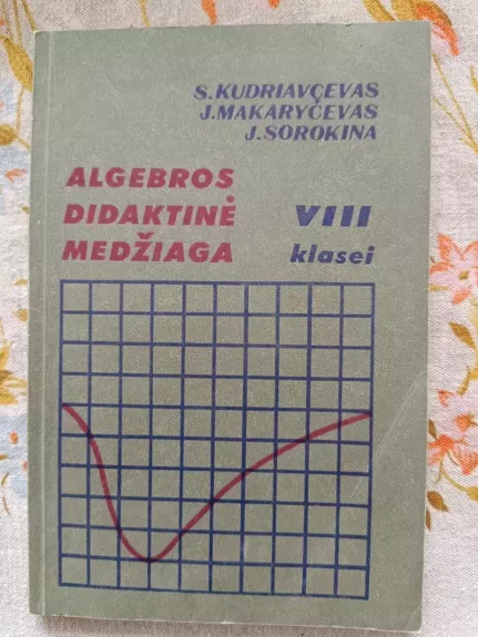 Algebros didaktinė medžiaga VIII klasei