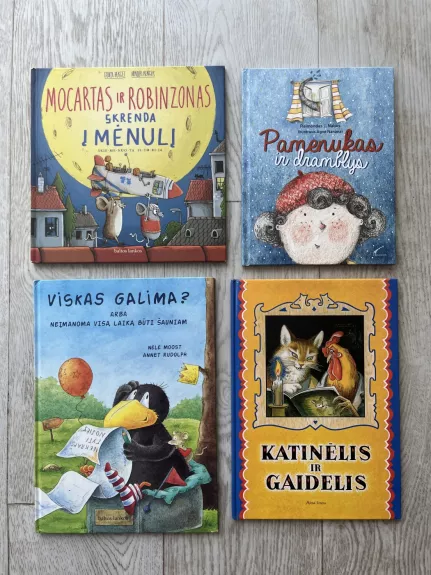 Mocartas ir Robinzonas skrenda į Mėnulį