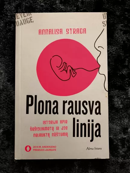 Plona rausva linija