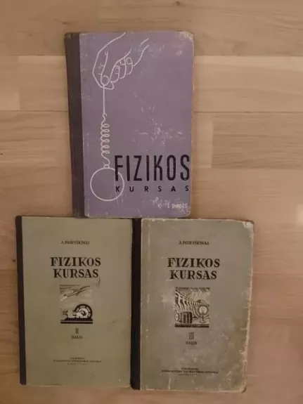Fizikos kursas 1-2-3 dalys