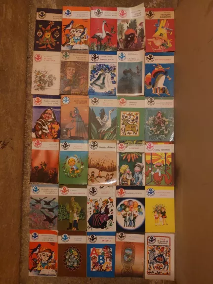 Vaikiškų knygų serija Vyturiukas. 30 vnt