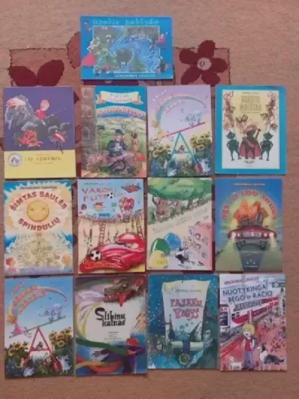 Jeronimo Lauciaus knygų vaikams rinkinys. 13 vnt.