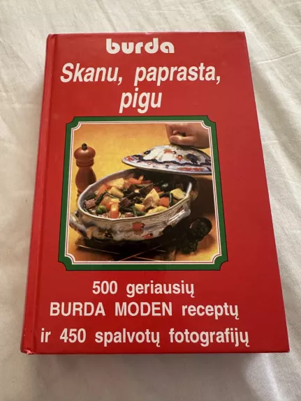 Burda Skanu, paprasta, pigu