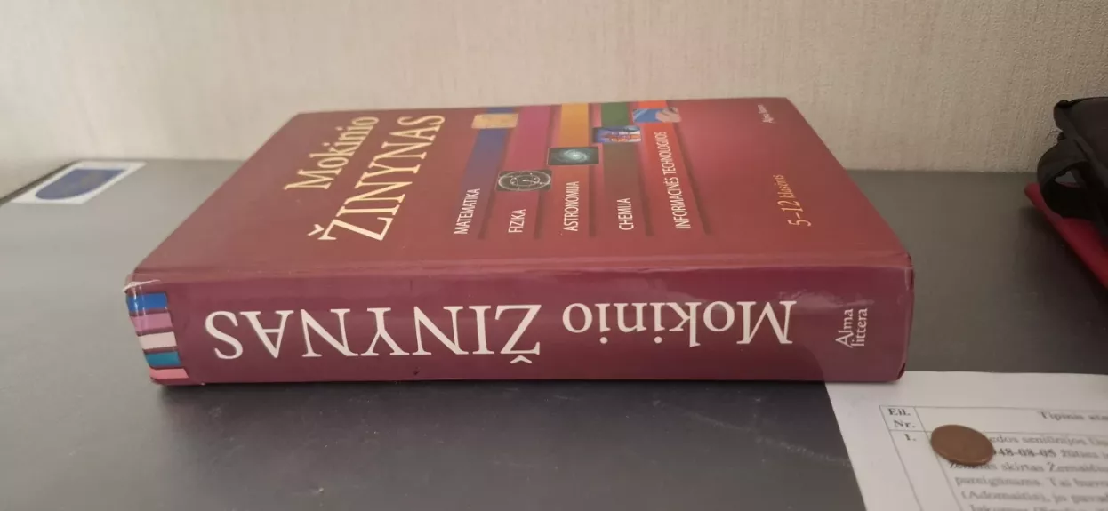 Mokinio žinynas 5-12kl II leidiimas 2018m