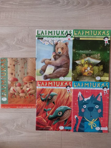 Vaikiškas žurnalas "Laimiukas". 5 vnt.