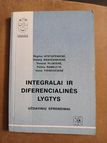 Integralai ir diferencialinės lygtys