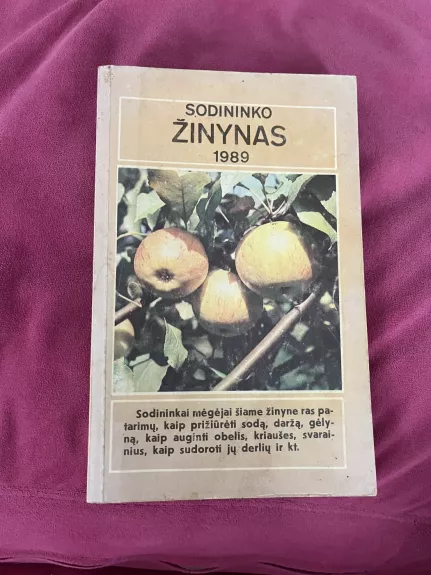 Sodininko žinynas 1989
