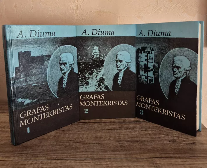 Grafas Montekristas 1,2,3 dalys